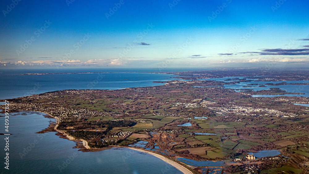 Fototapeta premium Quiberon and golfe du Morbihan