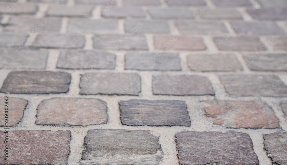 Background image of set of granite Grey brick stone street road. Light sidewalk, pavement texture Background image of set of granite Grey brick stone street road. Light sidewalk, pavement texture
