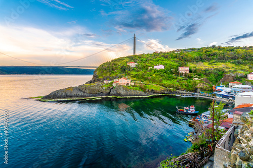 Photography Bosphorus view from Garipce Castle in Istanbul