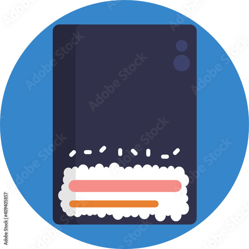 Japanese food icon.  Sushi icon. Vector illustration. 