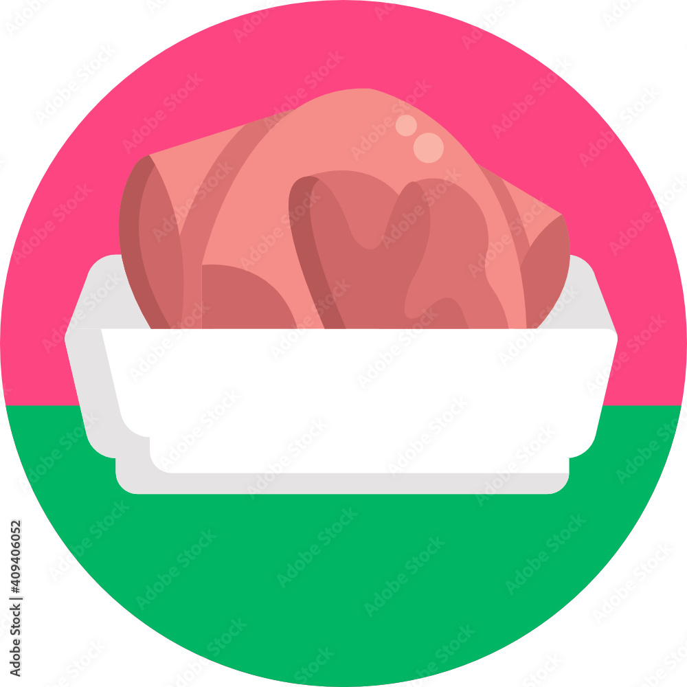Fototapeta premium Japanese food icon. Sushi icon. Vector illustration. 