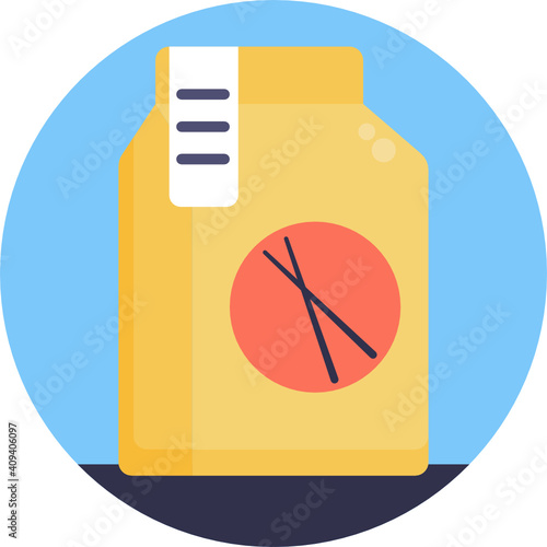 Japanese food icon.  Sushi icon. Vector illustration. 