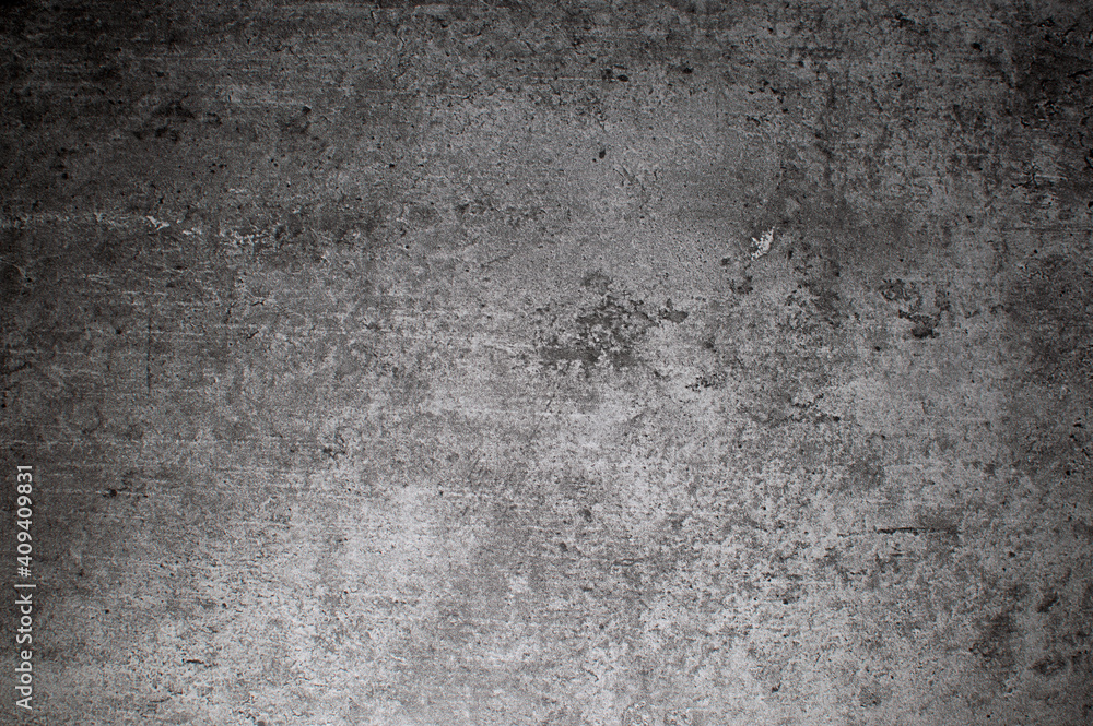 background grey aged plaster wall