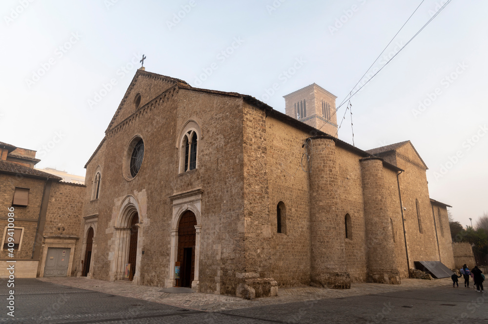 church of San Francesco di terni in the city center