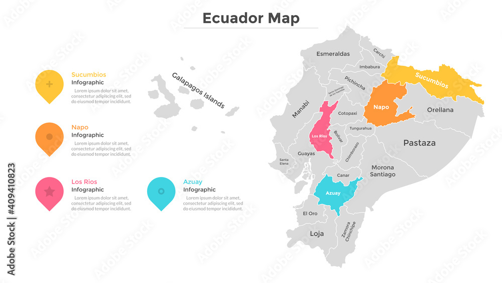 Naklejka premium Infographic Vector Template