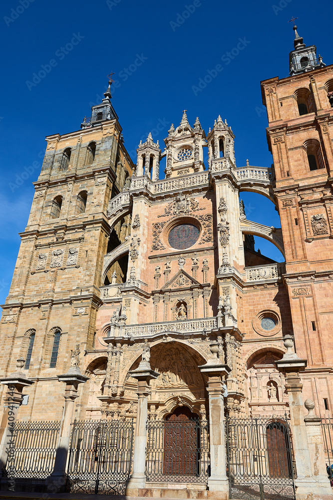 Cathedral, Astorga, Via de la Plata (Silver Route), Leon provinc
