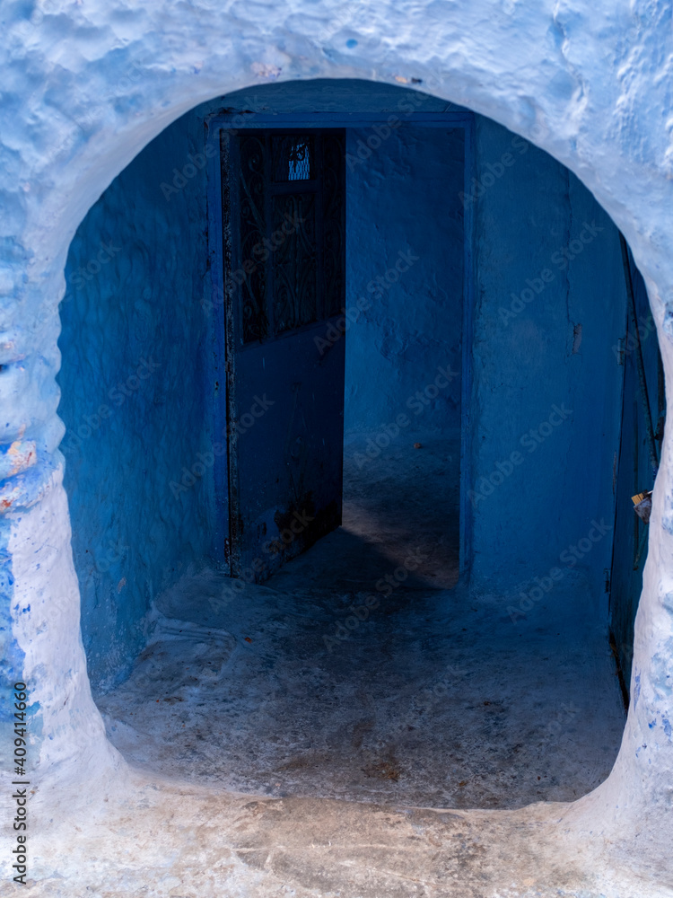 Arquitectura tradicional en Chauen, Marruecos Arquitectura tradicional en Chauen, Marruecos
