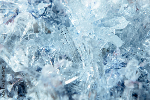Wallpaper Mural crystals close up. crystal texture. Frozen water Torontodigital.ca