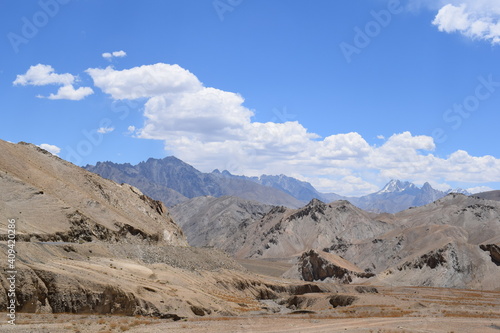 landscape in the himalayas