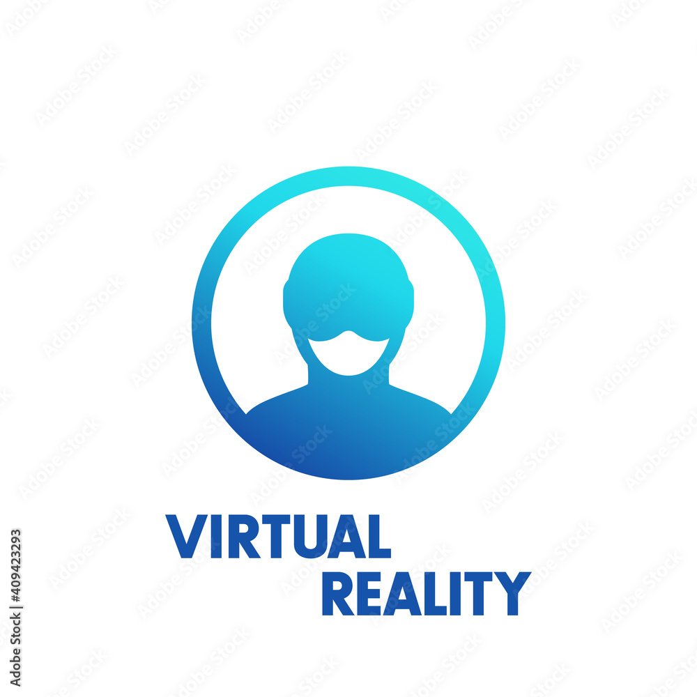 virtual reality, VR glasses icon virtual reality, VR glasses icon