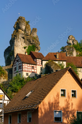 Felsendorf T  chersfeld  Stadt Pottenstein  Fr  nkische Schweiz  Landkreis Bayreuth  Franken  Oberfranken  Bayern  Deutschland