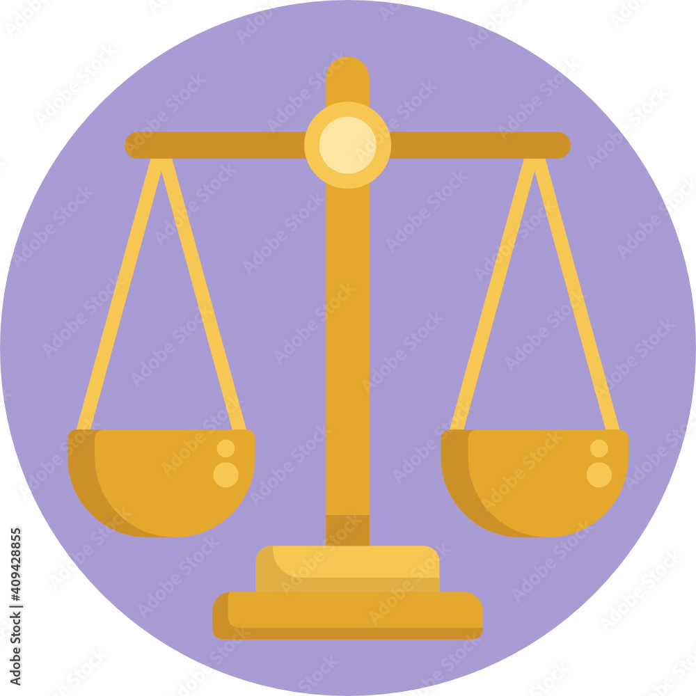 Law and justice Vector Icon. Vector illustration Law and justice Vector Icon. Vector illustration