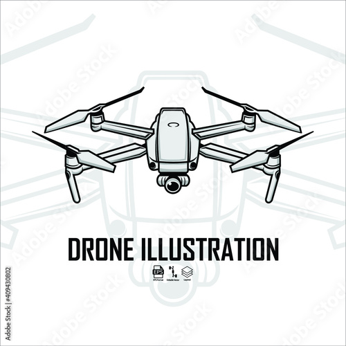 drone illustration