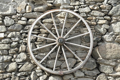 wheel, early invention of humankind photo