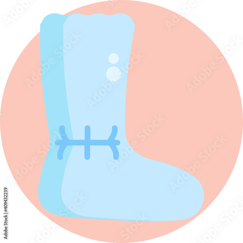 Covid-19 protection equipment icon. Personal equipment Icon.