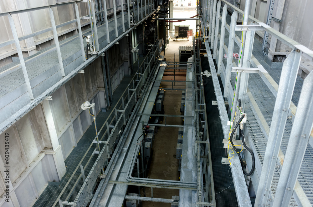 Fototapeta premium Plant on processing of hydrocarbonic raw materials