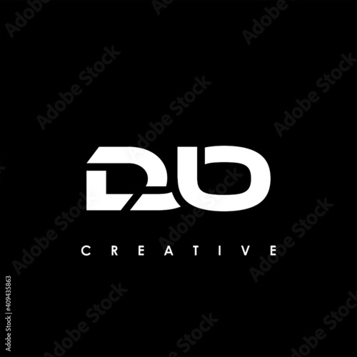DJO Letter Initial Logo Design Template Vector Illustration
