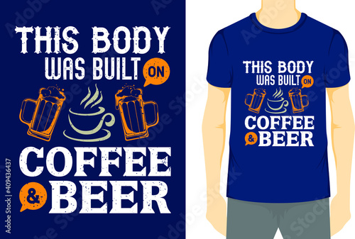 Beer T-shirt design 