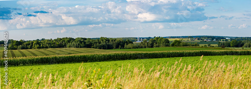 Fotografija Central Wisconsin farmland in summer