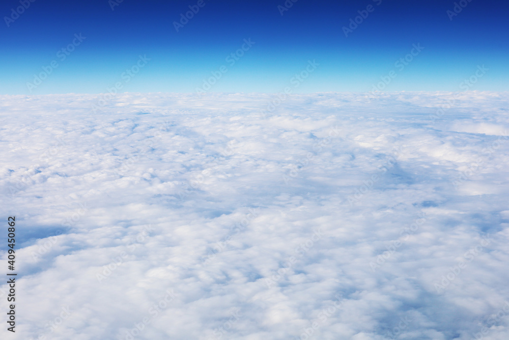 High angle view from the plane view. High angle view from the plane view.
