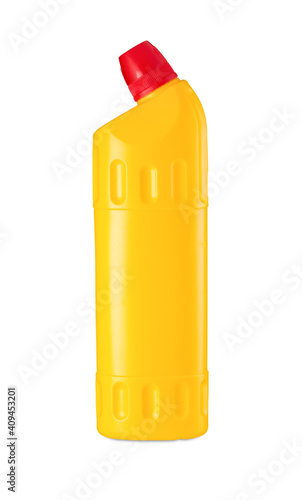 plastic container bottle for household chemicals photo