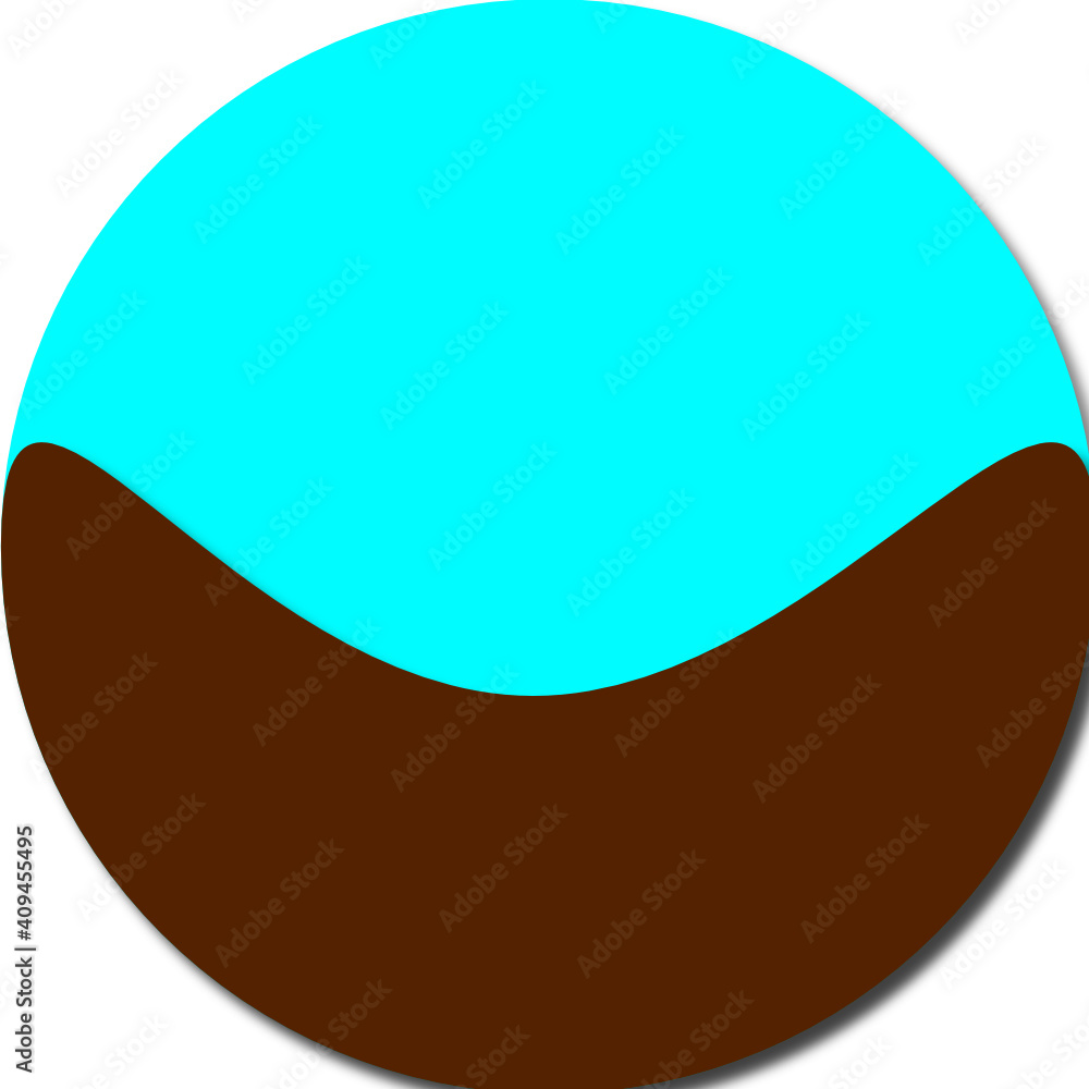 simple circle vector image simple circle vector image