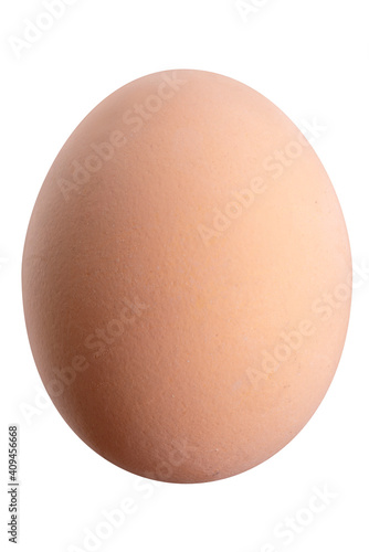 Large picture of an isolated egg with a white background.