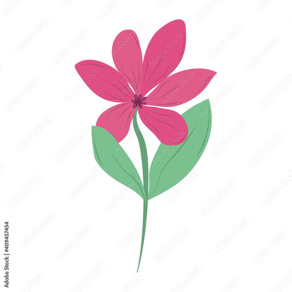 flower nature floral isolated icon vector flower nature floral isolated icon vector