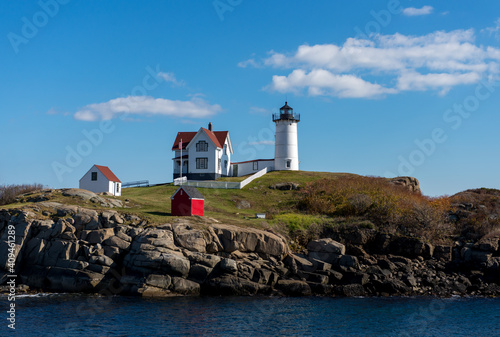 Maine Cape Neddick Light House