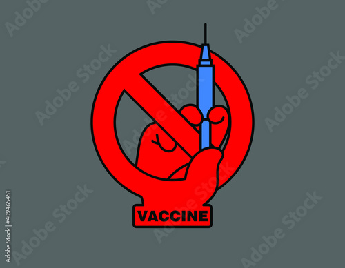 Symbol of Anti-Vaccine Community Groups