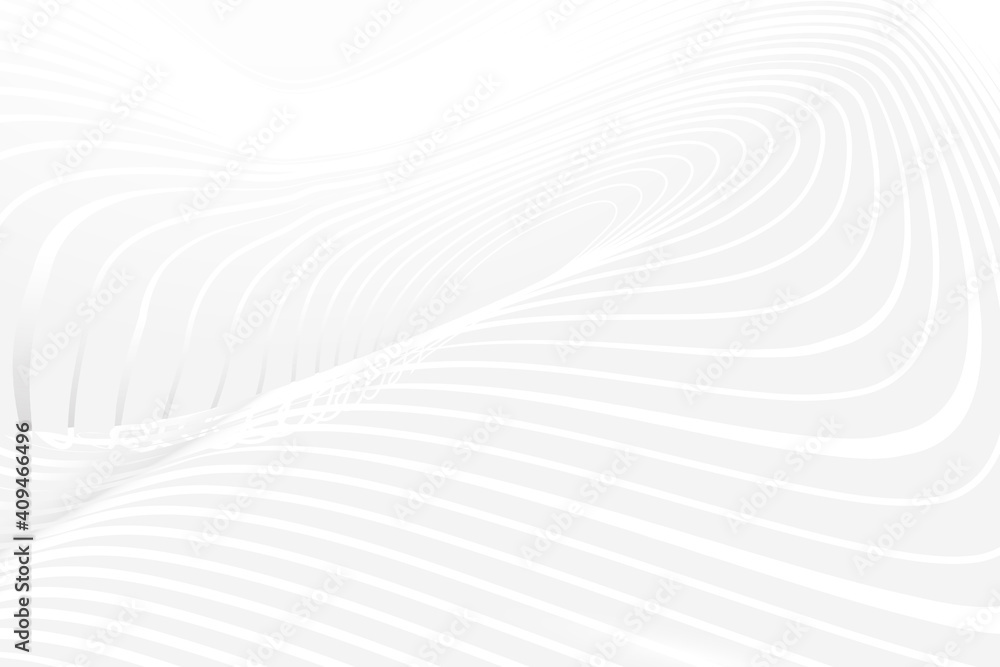 Abstract white wave background. Vector illustration. Futuristic Technology Design. Vector illustration Abstract white wave background. Vector illustration. Futuristic Technology Design. Vector illustration
