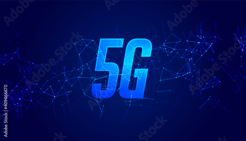 5g technology concept for high speed internet