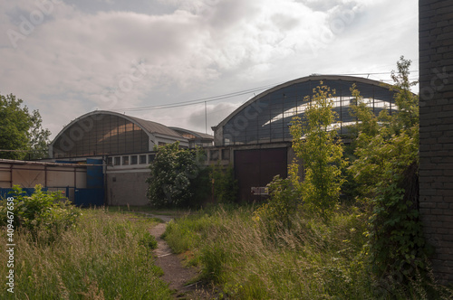 An abandoned railway depot - Urbex  © Arkadiusz