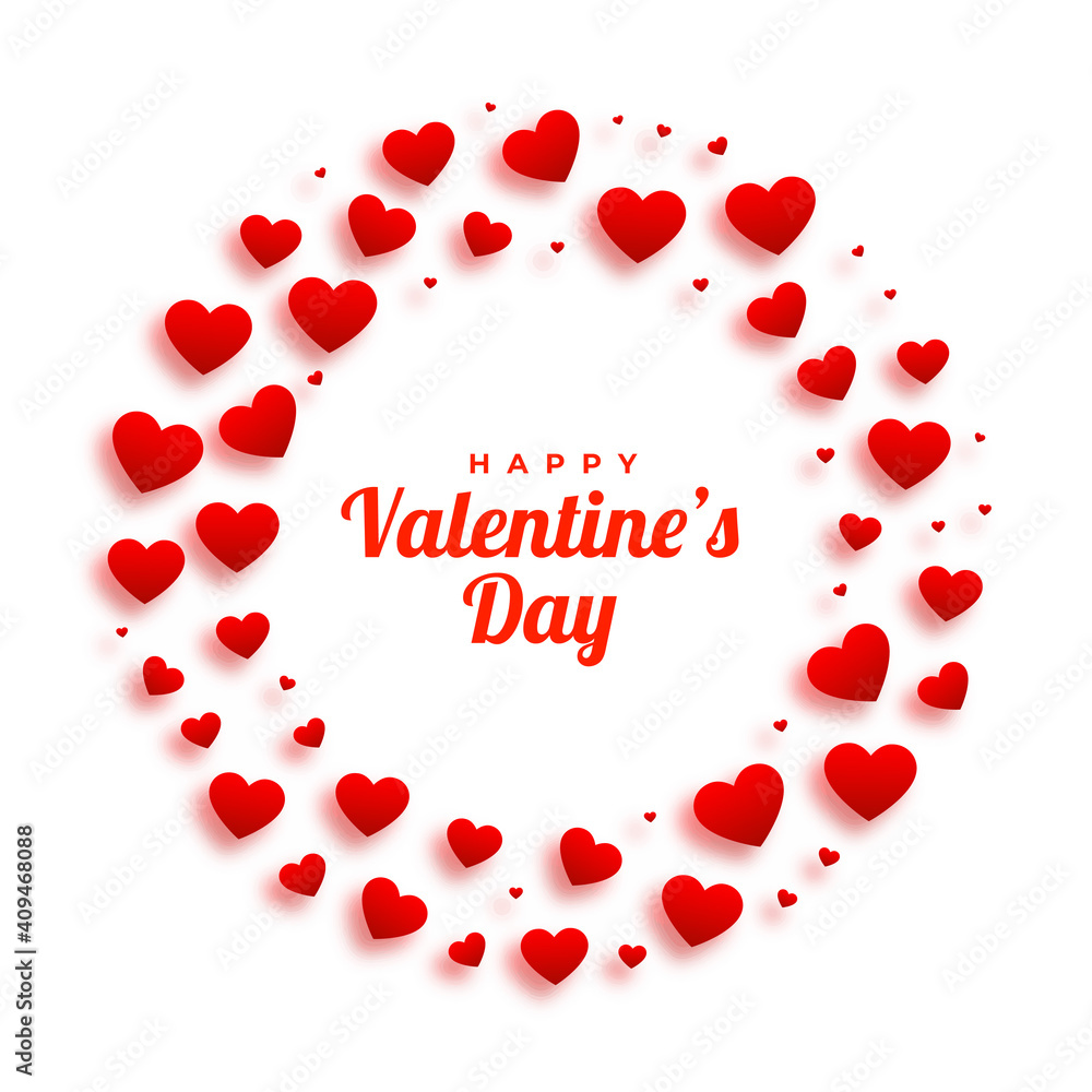 beautiful hearts frame for valentines day beautiful hearts frame for valentines day