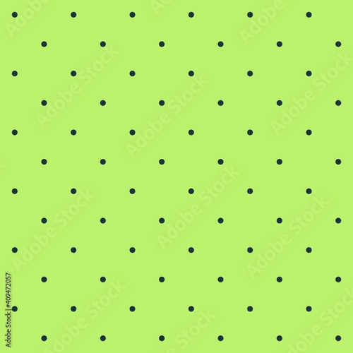 Seamless pattern dark dot on a moderate pistachio background. The ordered arrangement of a geometric shapes. Vector illustration. Greenish Graphic texture for design.