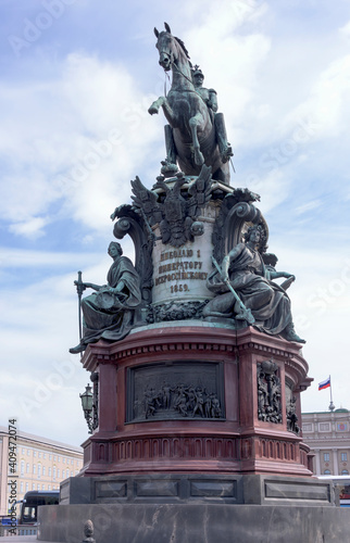  Monument All-Russian Emperor Nicholas 1 © Aleksandr