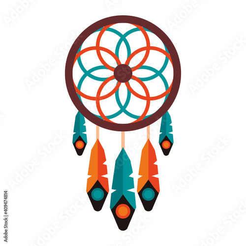 dreamcatcher ethnic culture boho icon