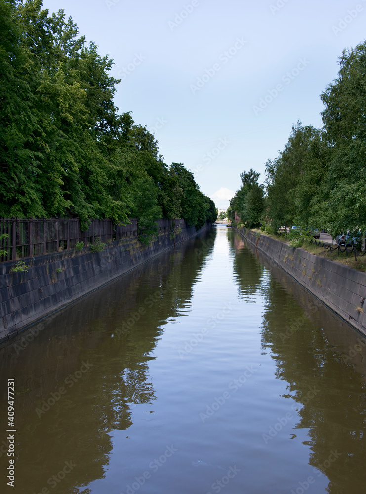 The bypass channel in Kronstadt