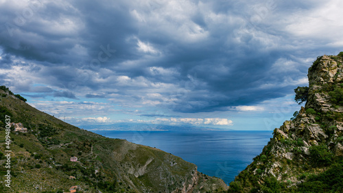 between sky and sea black clouds. © alanstix64