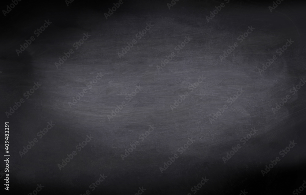Chalkboard or black board texture abstract background with grunge dirt white chalk rubbed out on blank black billboard wall Chalkboard or black board texture abstract background with grunge dirt white chalk rubbed out on blank black billboard wall