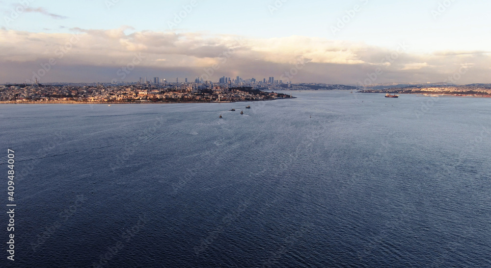 Istanbul, Turkey. Sultanahmet with the Blue Mosque and the Hagia Sophia (Ayasofya) Istanbul, Turkey. Sultanahmet with the Blue Mosque and the Hagia Sophia (Ayasofya)