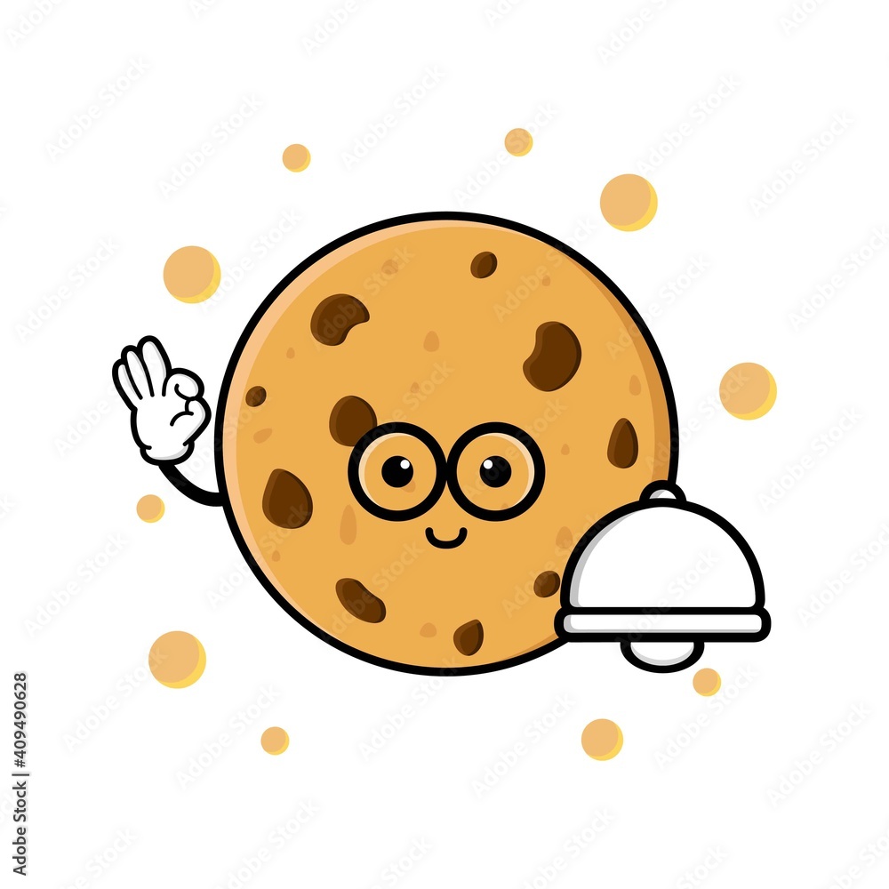 cute cookies cartoon mascot character cute cookies cartoon mascot character