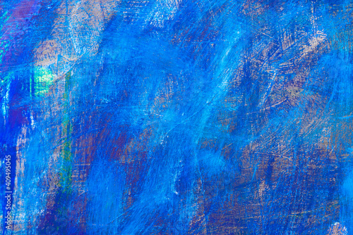 Detail of artistic abstract oil painted background. Acrylic painting on canvas.
