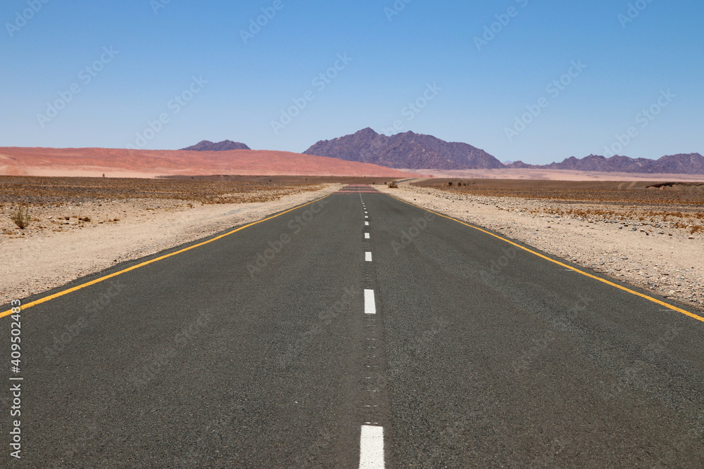 long road - Namibia, Africa
