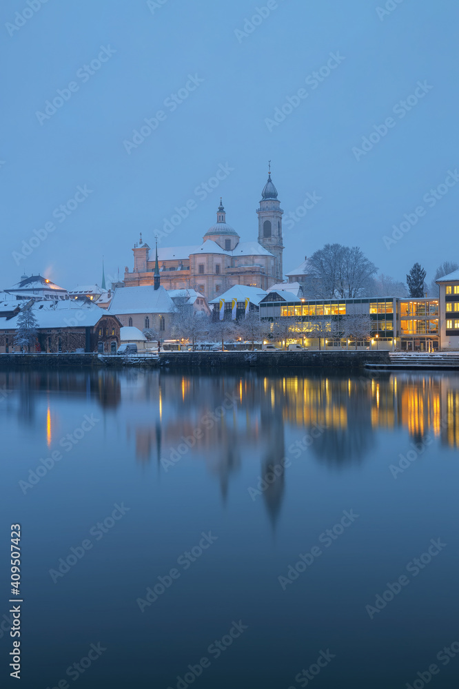 Naklejka premium Solothurn, schönste Barockstadt