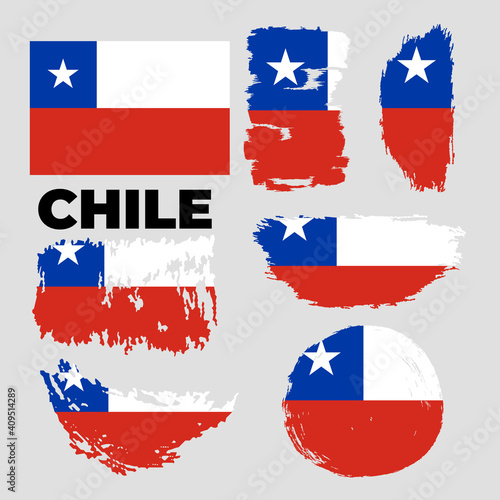 Happy independence day of Chile with creative vector illustration