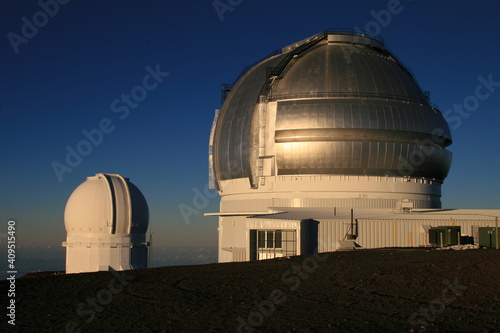 observatory on the top of the mountain