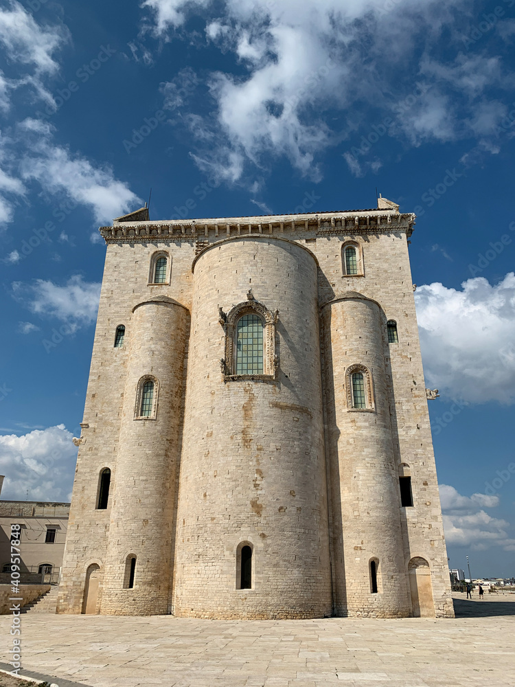 back of the cathedral of Trani