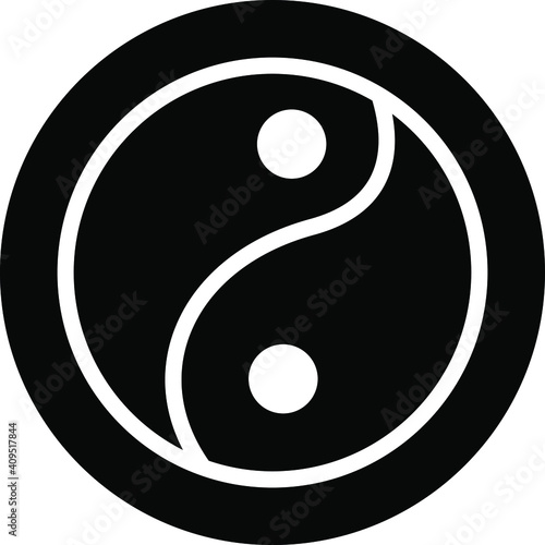 peace symbol vector glyph icon isolated, Indian republic day icon. 