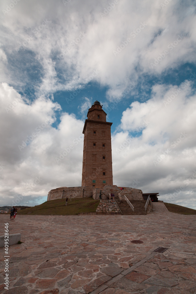 Fototapeta premium Tower of Hercules, La Coruna, Spain